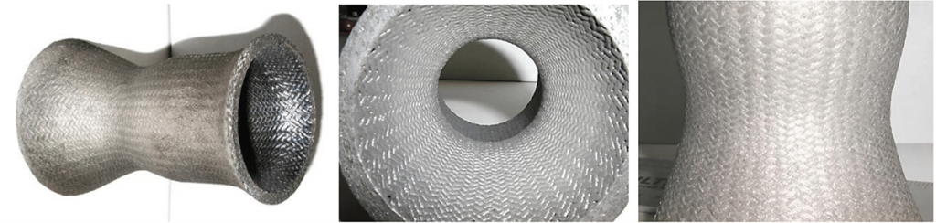 Carbon Fiber-Reinforced Silicon Carbide Ceramic Matrix Composite Chambers